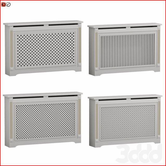 Decorative radiator screen set_04