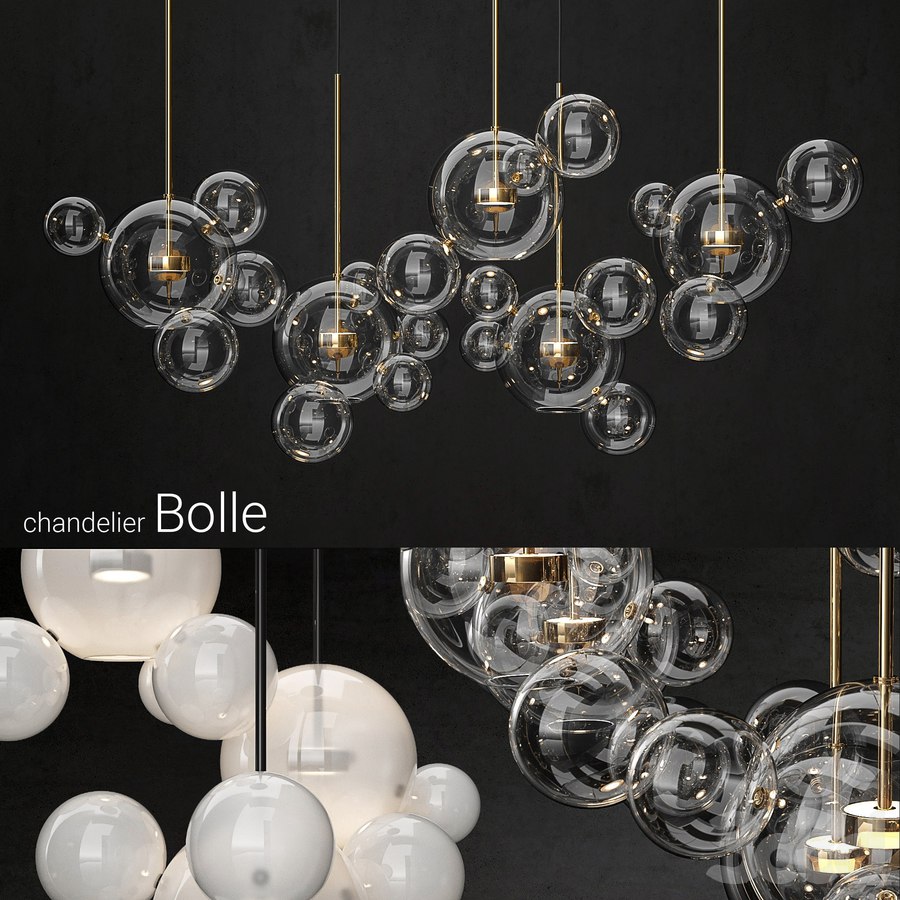 Chandelier Giopato & Coombes Bolle 24 lights 2