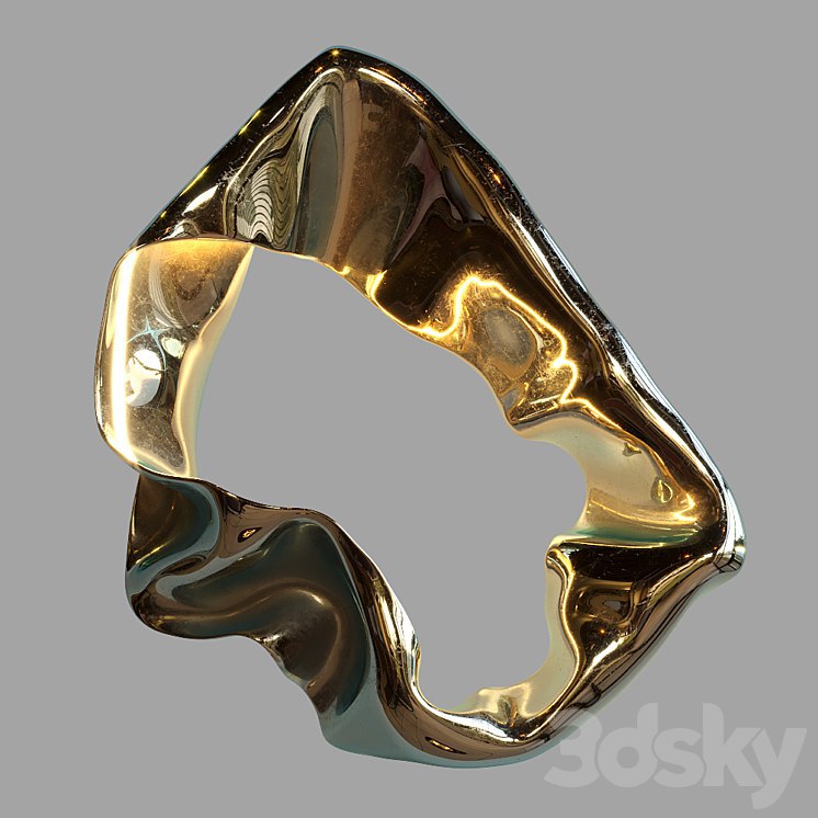 Light sculpture Vargov Design - Ribbon (wall)