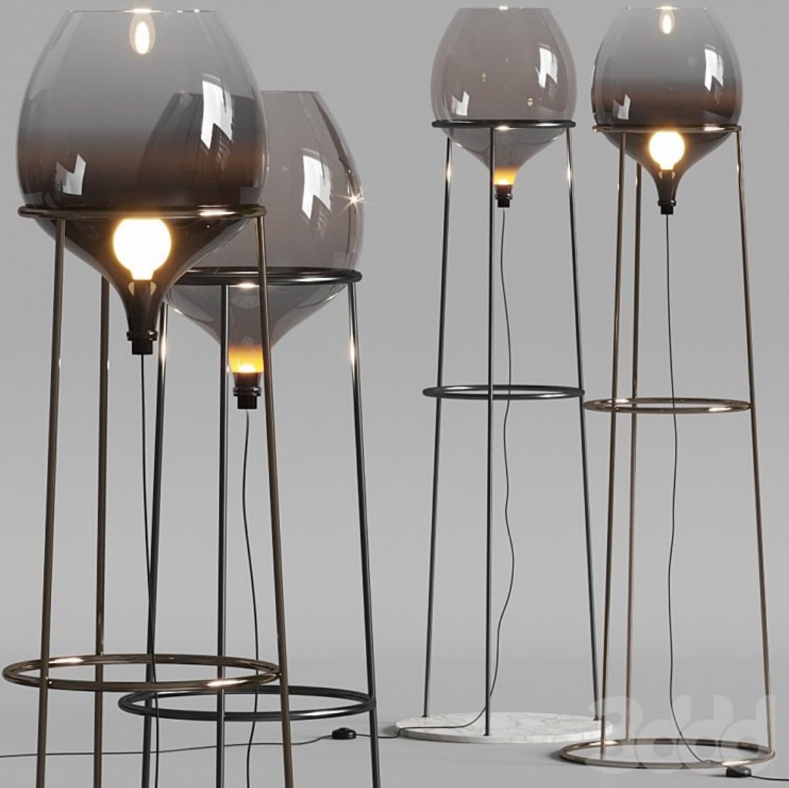 Natuzzi Dami Floor Lamps