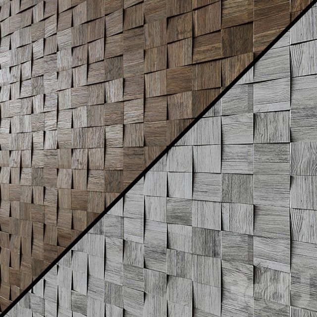 Wall mosaic Axi Mosaico 3D 6 variants