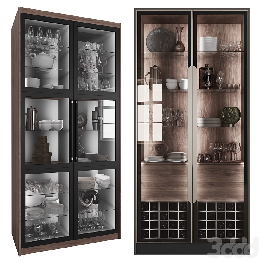 Сupboard with dishes My Design №4