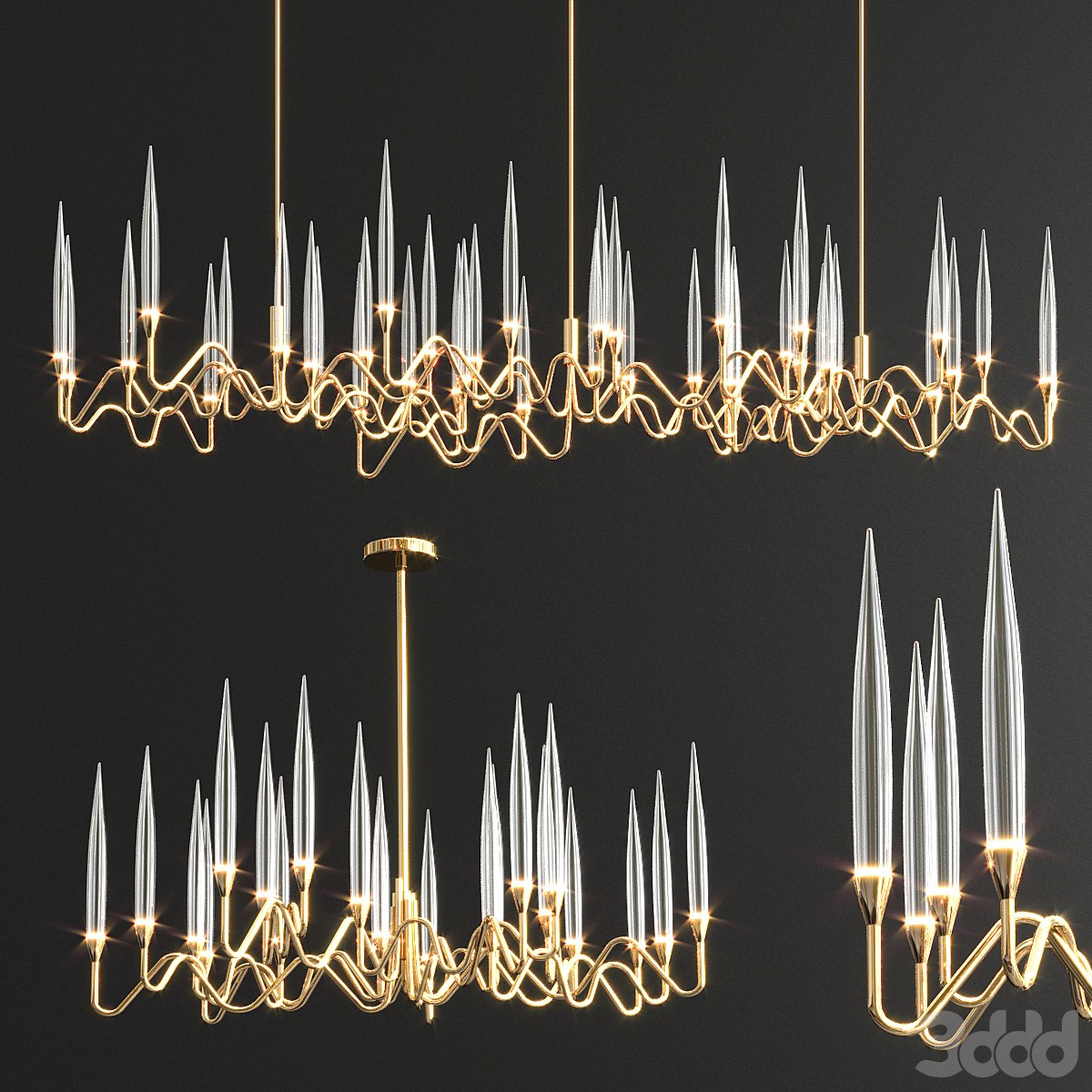 Chandeliers by Il Pezzo Mancante