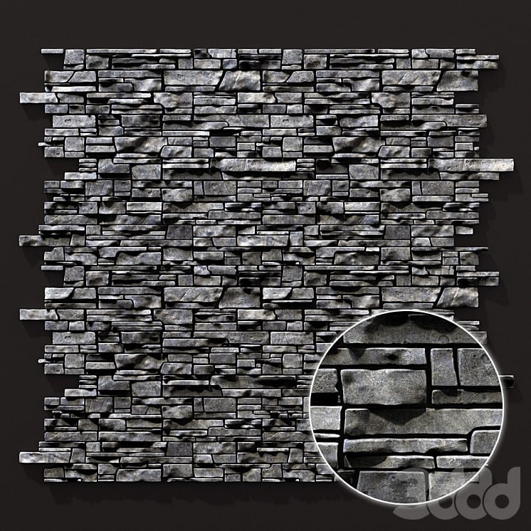 Wall clincer brick rock n3