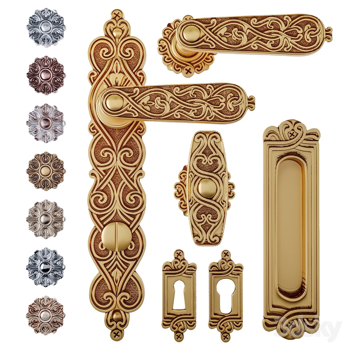 Door handle Salice Paolo IL CAIRO