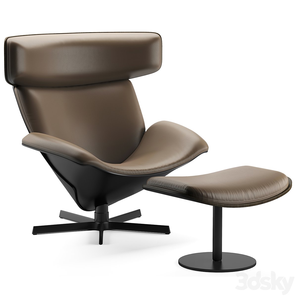 Armchair almora B&B Italia