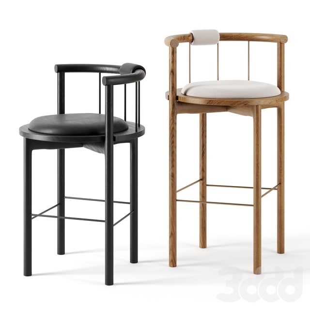 Lloyd Bar Stool by Crump and Kwash