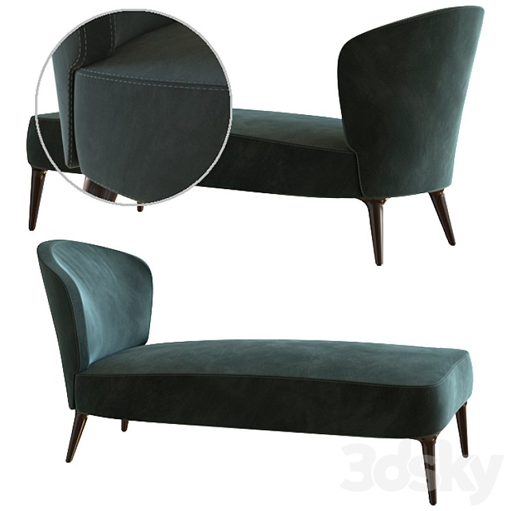 Minotti - Aston Chaise-longue