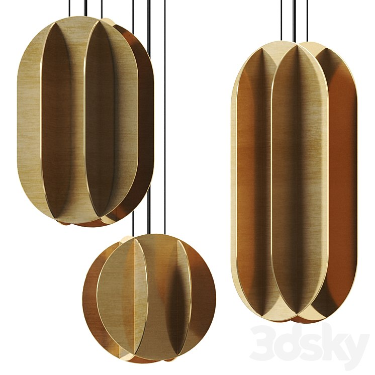 El Lighting Three lamp by Noom