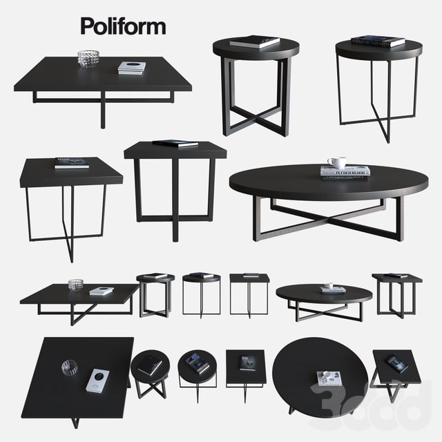 POLIFORM COFFEE TABLES YARD