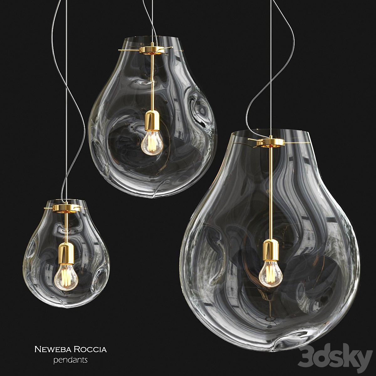 Neweba roccia pendants