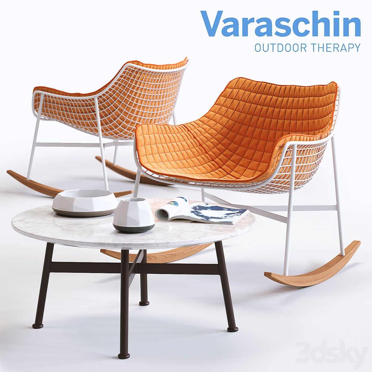 Varaschin SUMMERSET Rocking Armchair