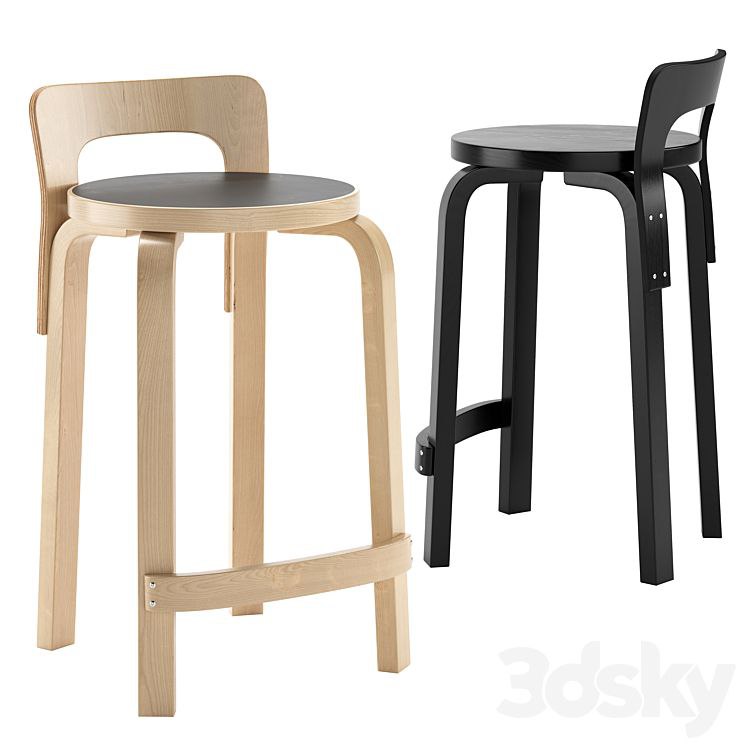 K65 Bar Stool by Artek