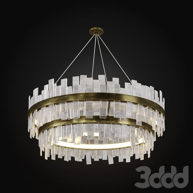 COUPDETAT Aquitaine Chandelier Two Tier