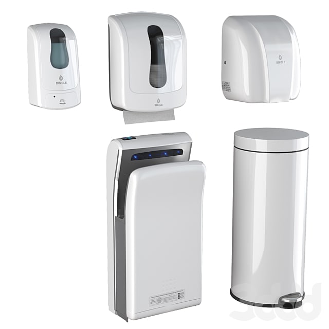 Комплект оборудования Binele (руки, белый)