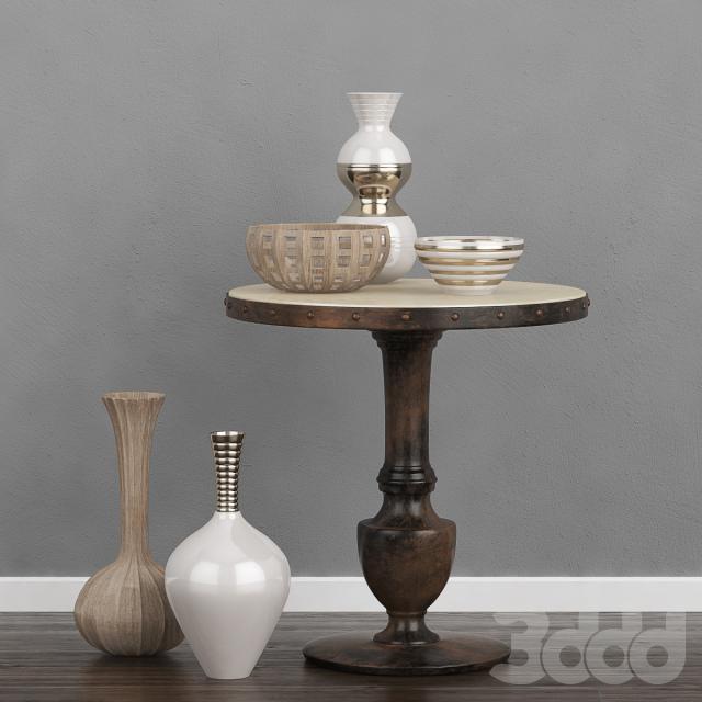 Table with decor