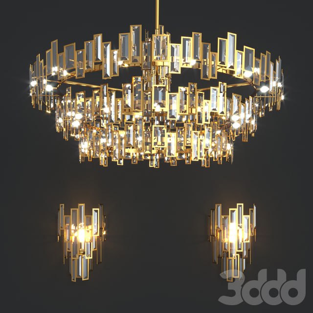 Twenty One Light Island in Luxor Gold