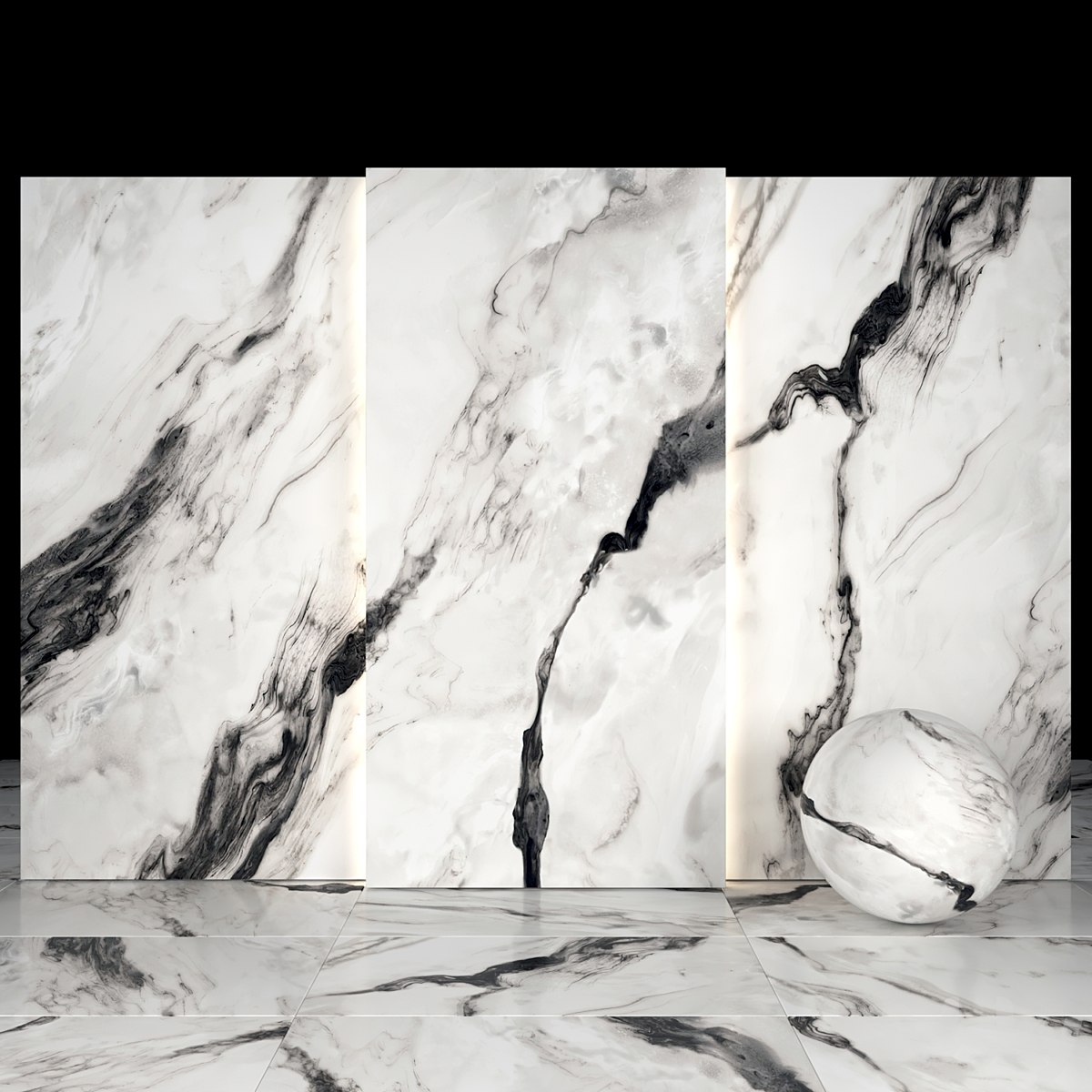 Royal Black Marble 02