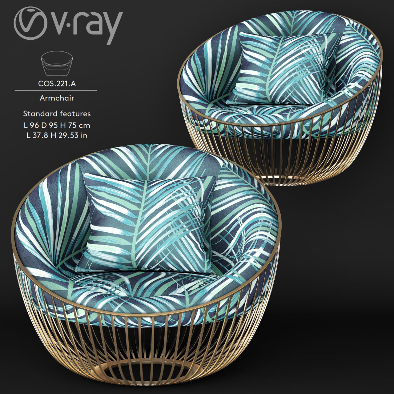 Roberto Cavalli_Cosmopolitan Tropical Armchair