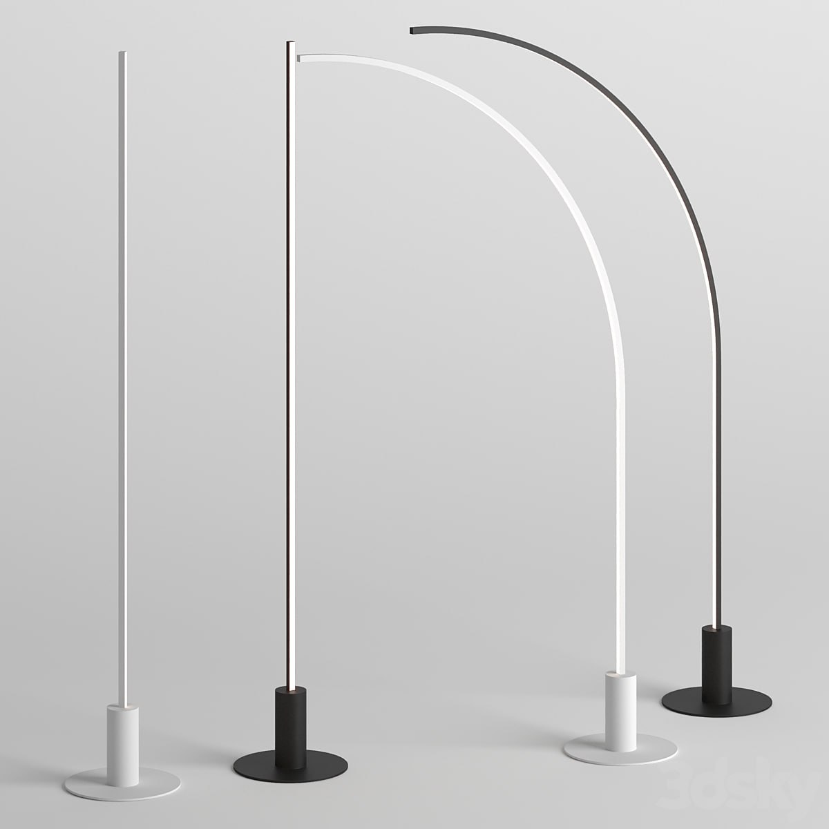 Floor Line and Floor c-line floor lamps from Forstlight