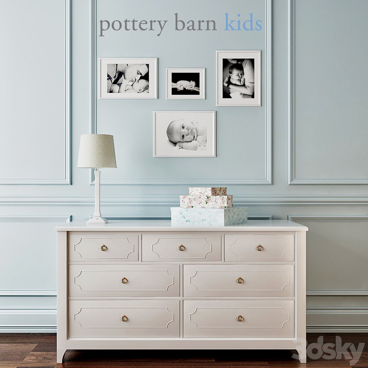 Pottery Barn pottery barn, Ava Regency Extra-Wide Dresser