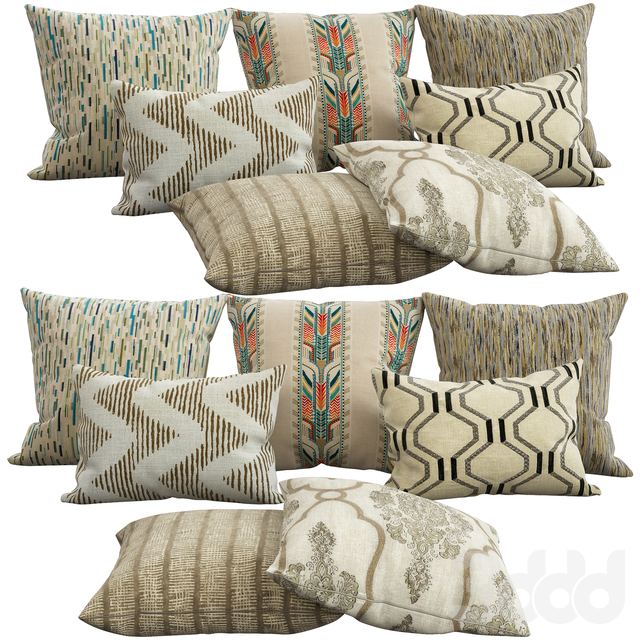 Decorative pillows, 45