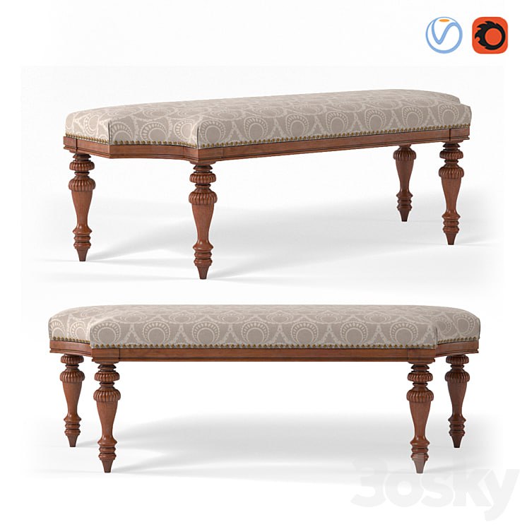 Tuxedo Classic Bench