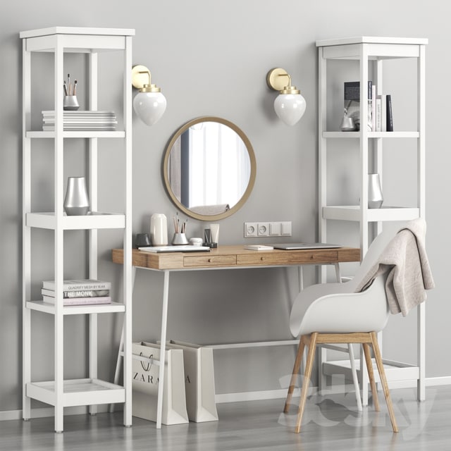 Womens IKEA dressing table and workplace