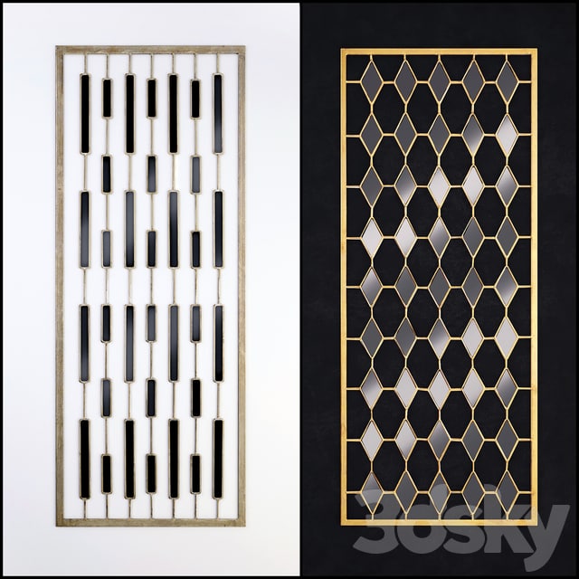 Wall mirror (Collection №8)