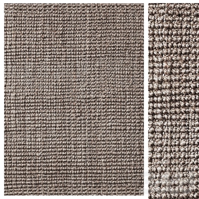 Wilder boucle jute rug