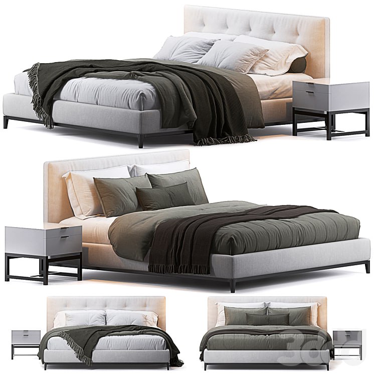 Andersen bed by Minotti