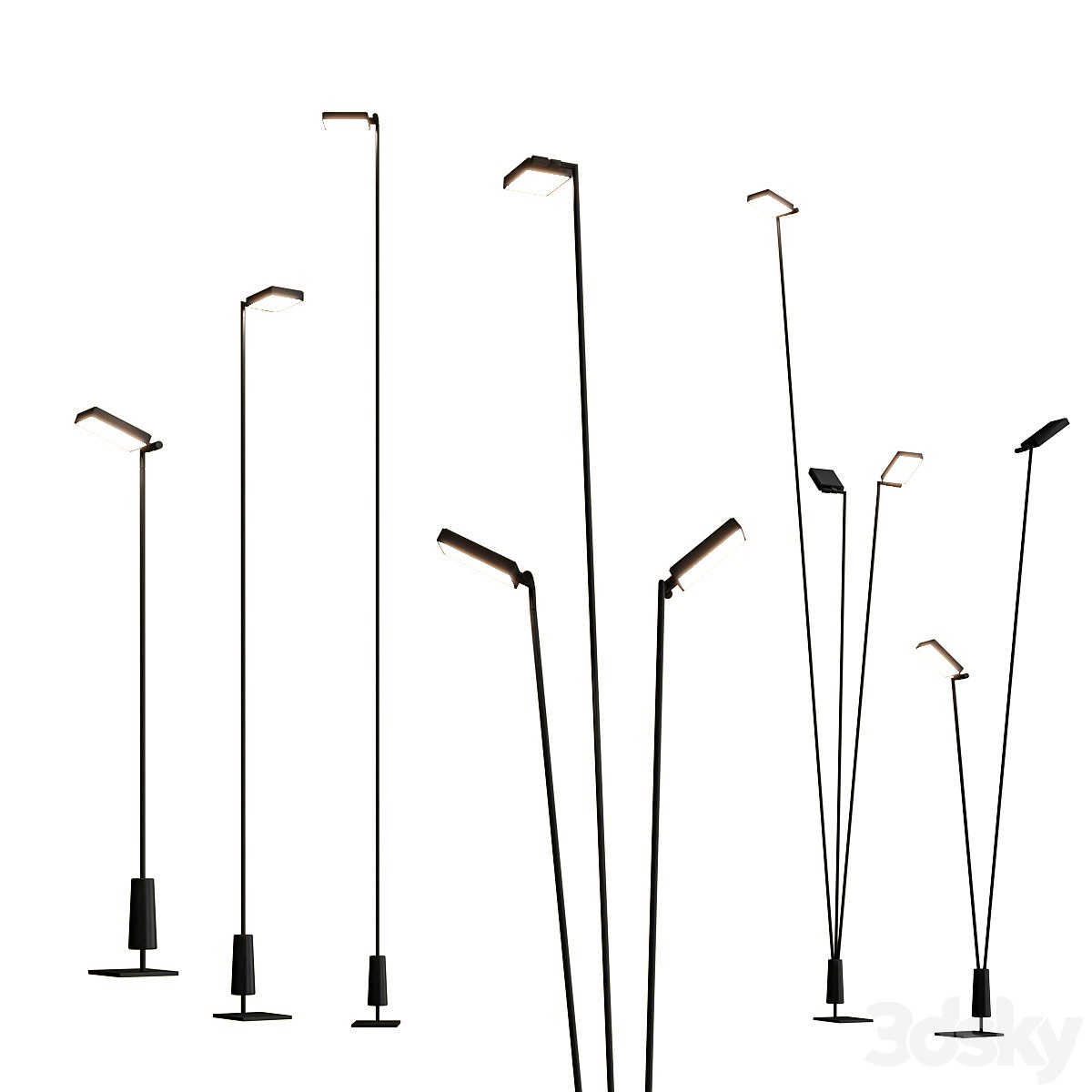 FLIA Street lamp By LUCEPLAN