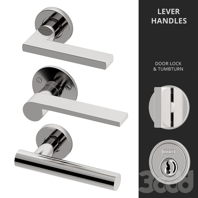 Door Lever Handles Nanz N ° 2065, 2096, 2106