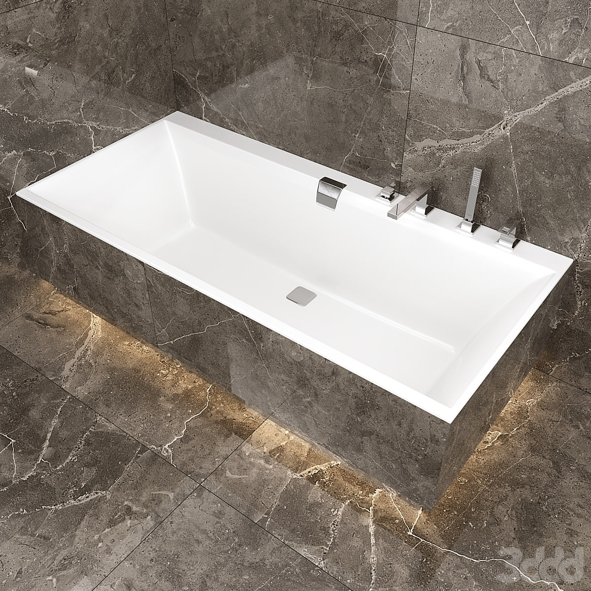 Bath Villeroy & Boch Squaro Edge 12