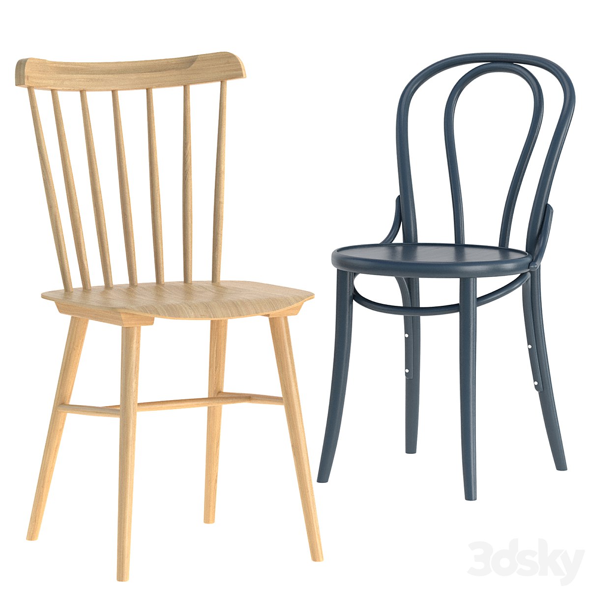 Ironica chair and 18 chair By TON