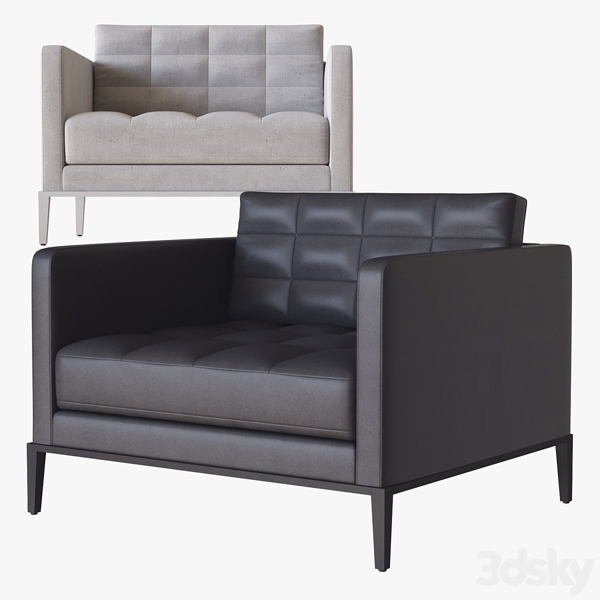 Ac lounge armchair b & b italia