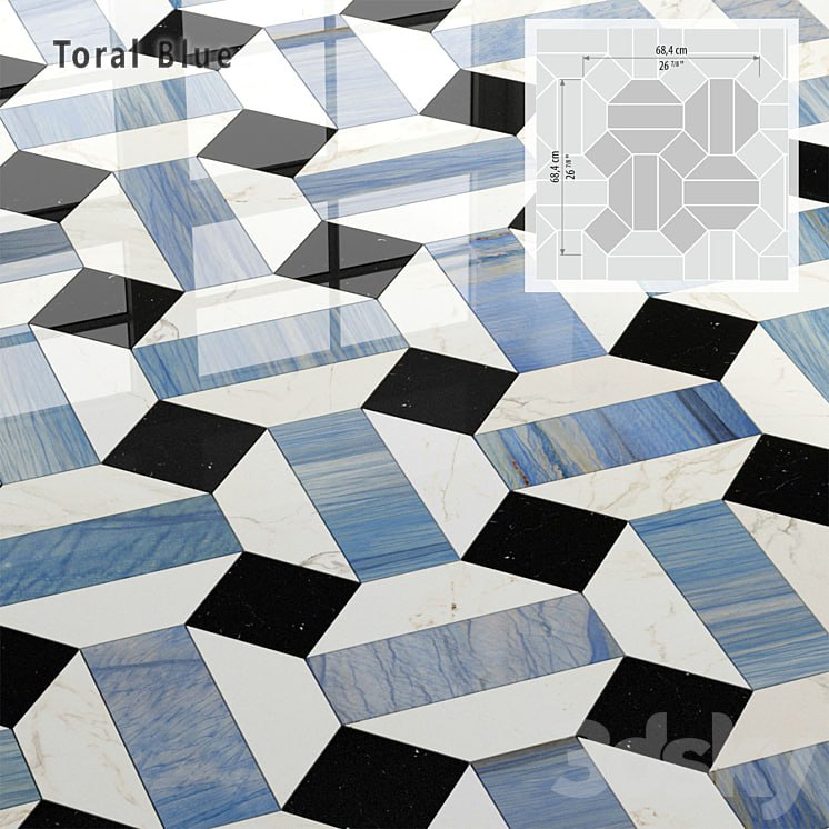 Tile Sicis SiciStone Toral Blue