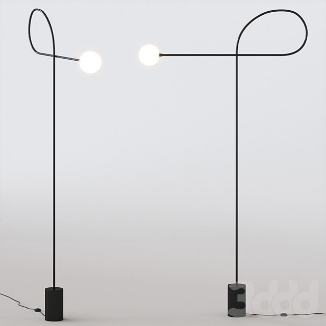 Bow Floor Lamp by Estudio Persona