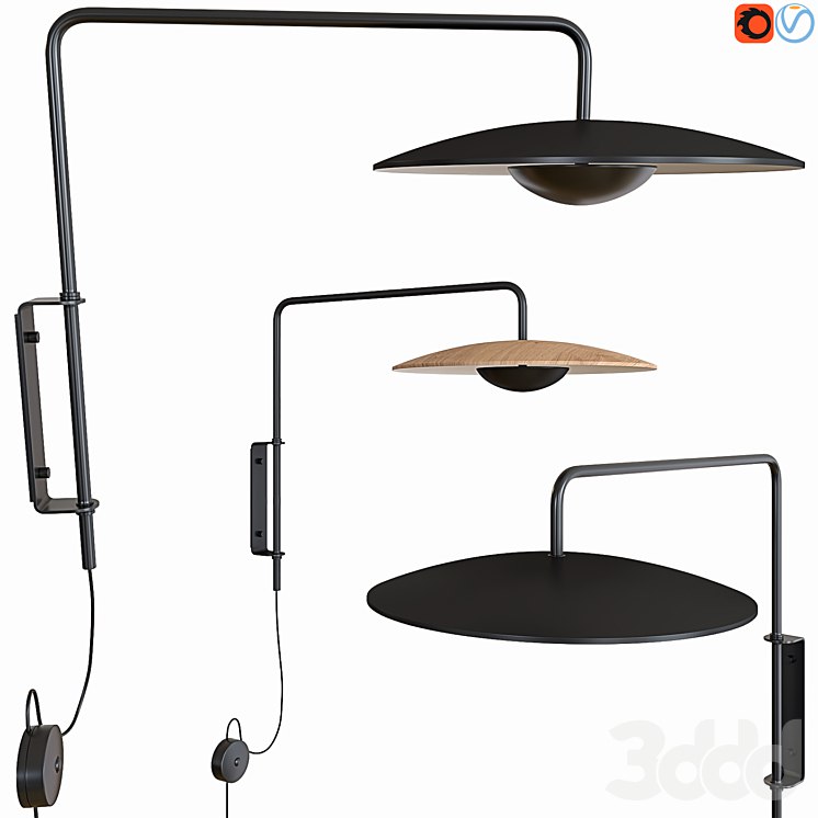 GINGER SWING ARM WALL LIGHT