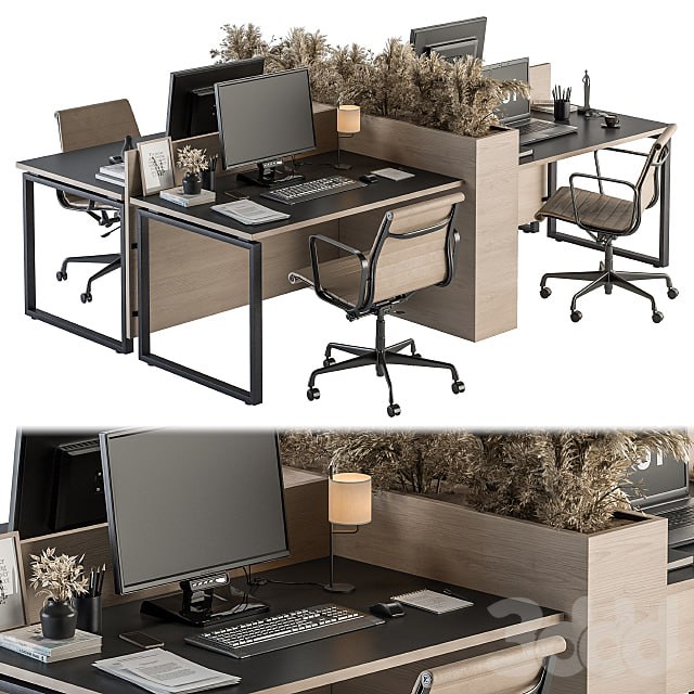 Office Furniture - employee Set 20