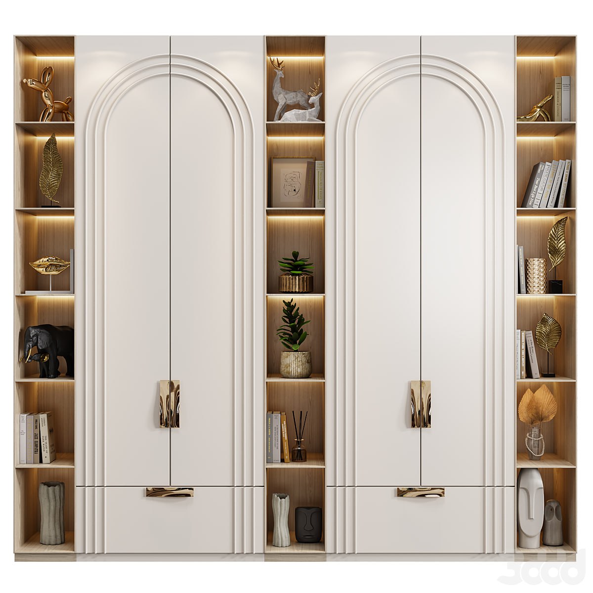 Neoclassical wardrobe 19