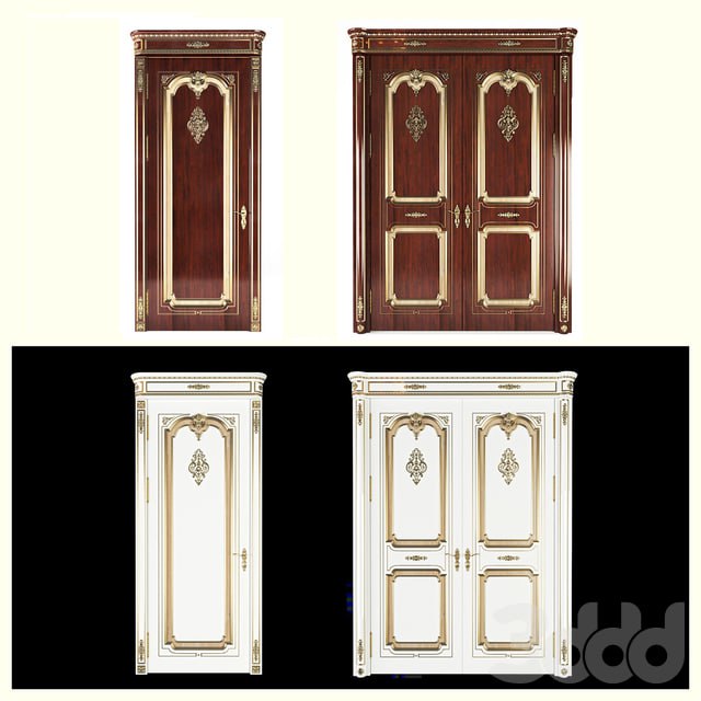 Classical interior doors