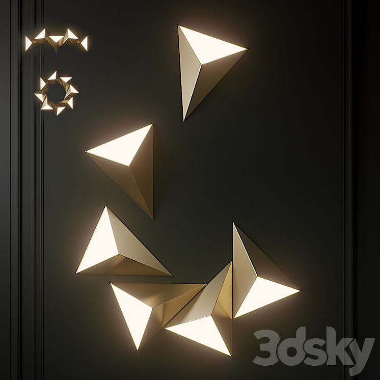 Tetra Wall Light By CVL Luminaires