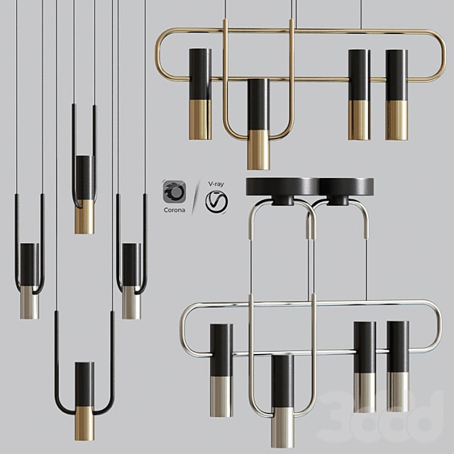 Modern Storm Ceiling Light Suspension Collection