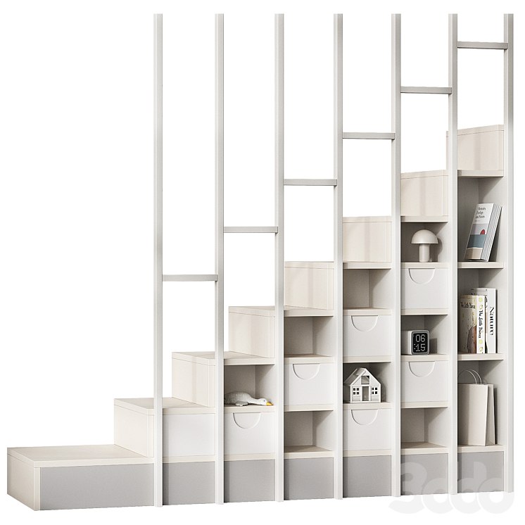 Wardrobe ladder for children's room 's