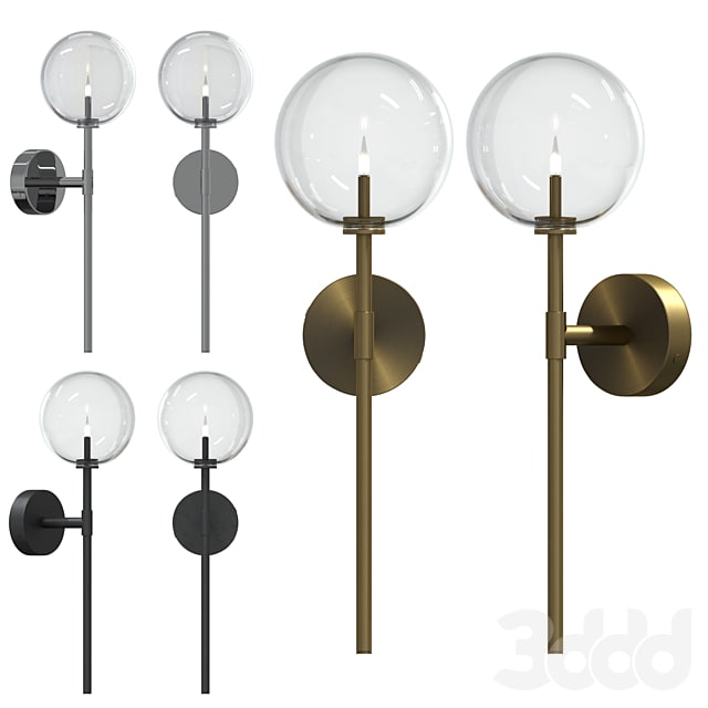 Wall sconce DAWN SINGLE by Schwung Home