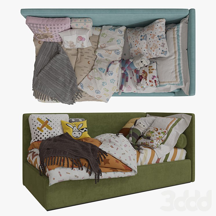 Single Beds 02 GIRLS and BOY Nursery/Beds 's