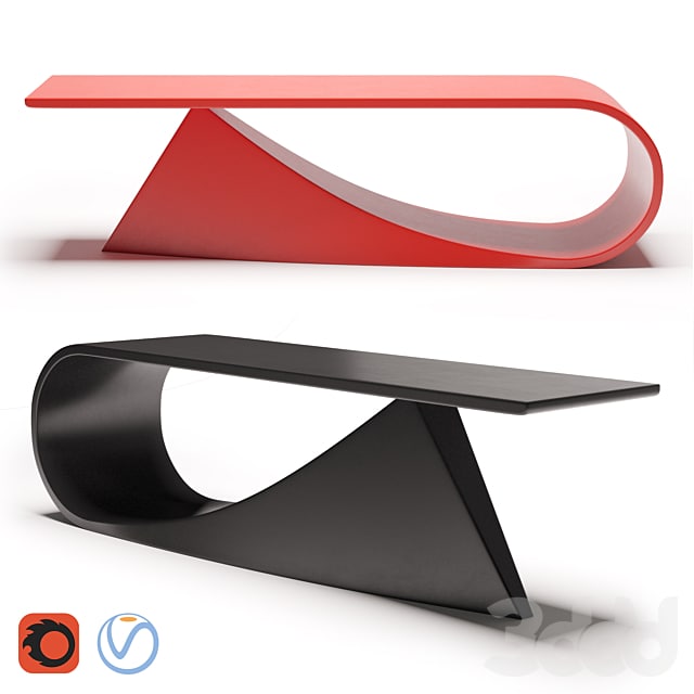 Coffee table / sculpture Static Dynamism