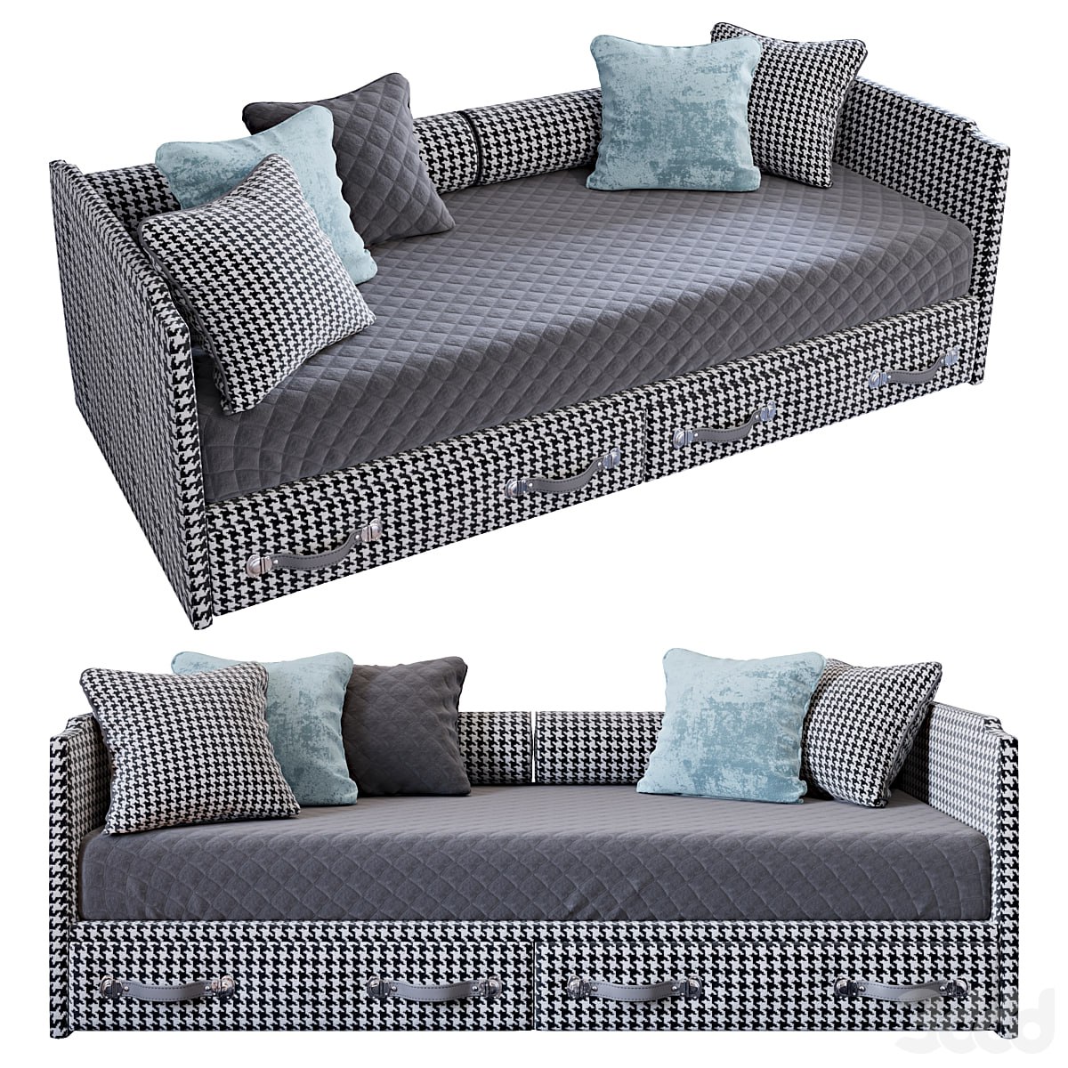 Manifesto Valigia houndstooth 02 YOU ;s