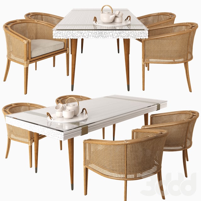 Mcguire dining set